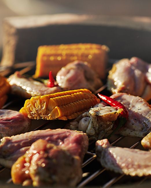Amphora-Tandoors-Marokkanischer.Grill-Barbecue-grillen-Grillgut