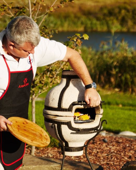 Amphora-Tandoors-Marokkanischer.Grill-Barbecue-grillen-Klappgrill