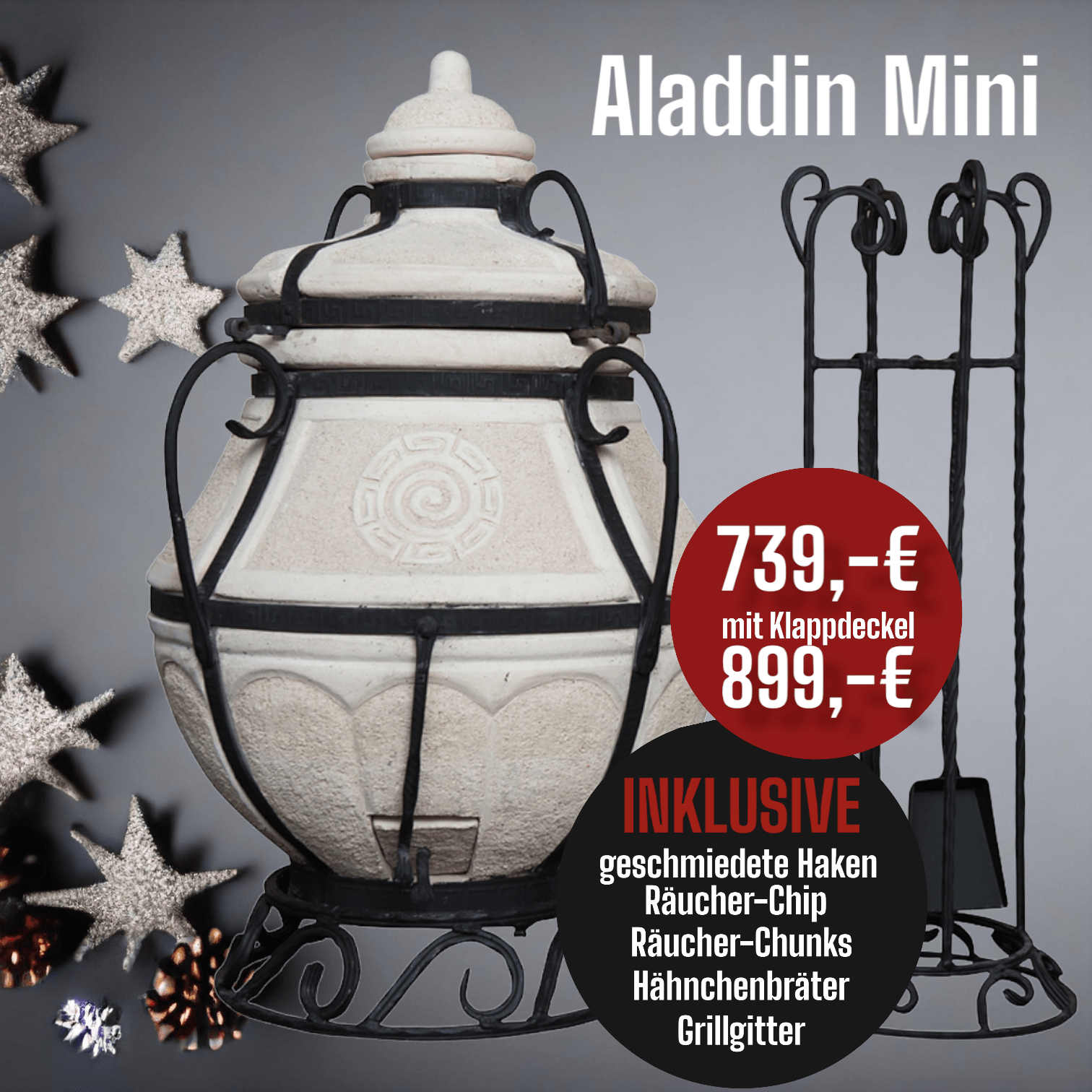 Amphora Tandoor "Aladdin Mini" - Amphora Tandoor Aladdin Mini