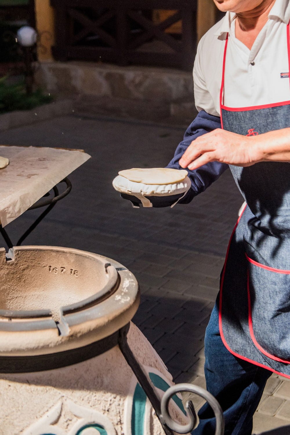 Tandoor Brotback-Handschuh kaufen - Amphora Tandoors