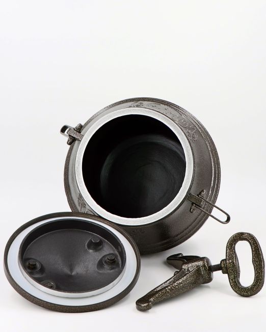 Amphora-Tandoors-Premium-Afghanischer-Kazan-beschichtet-Khaki-3