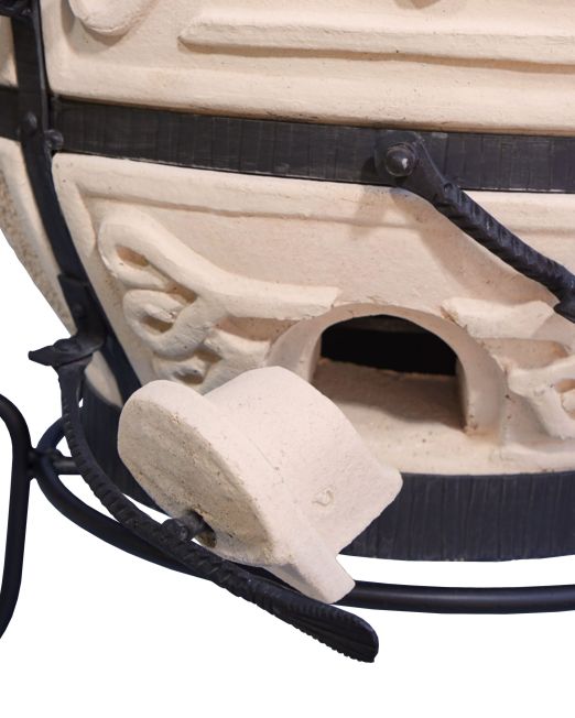 Amphora-Tandoors-Tandoor-Taschkent-Thermometer-Tandoori-Grill-Keramikgrill-Aschekappe