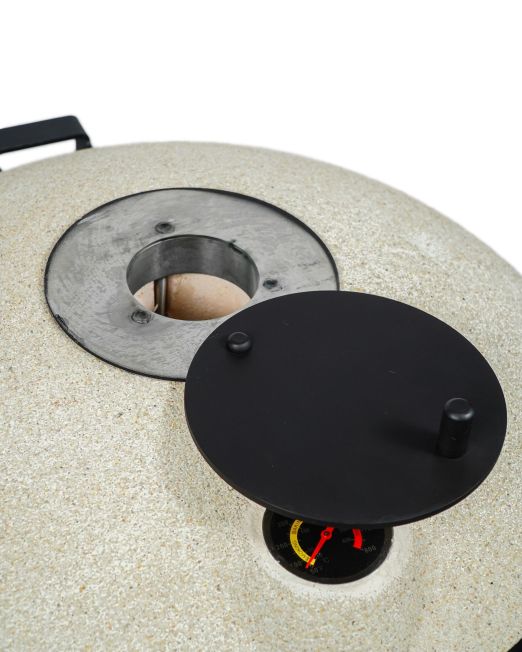 Amphora-Tandoors-Tandoor-Oligarch-gedaemmt-gastro-Deckel-Öffnung