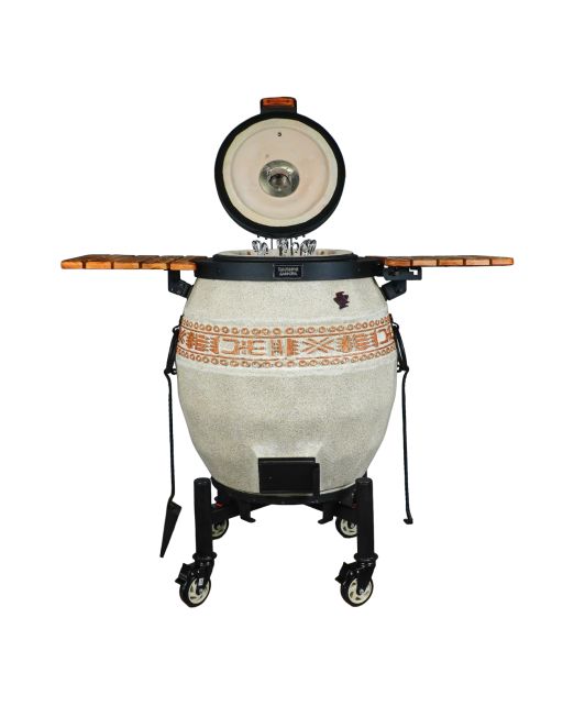 Amphora-Tandoors-Tandoor-Oligarch-gedaemmt-gastro-gastronomie-mit-Tisch-Zoom